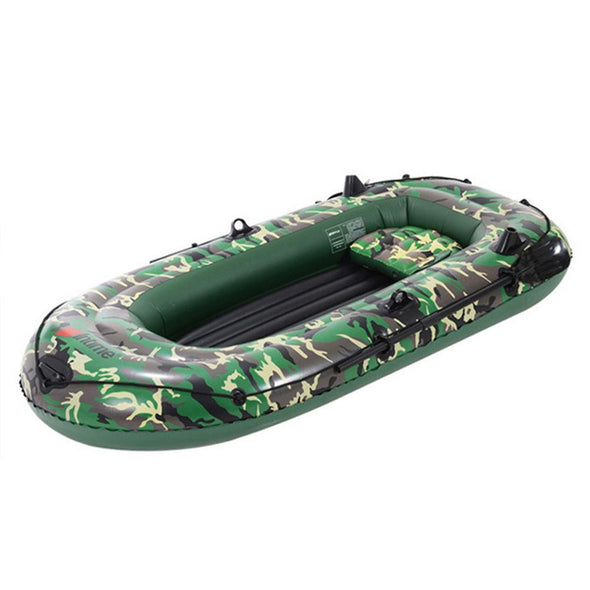 Large Inflatable Summer Family Rowing Boat, Fishing Raft for 3 - 4 People - Aroflit