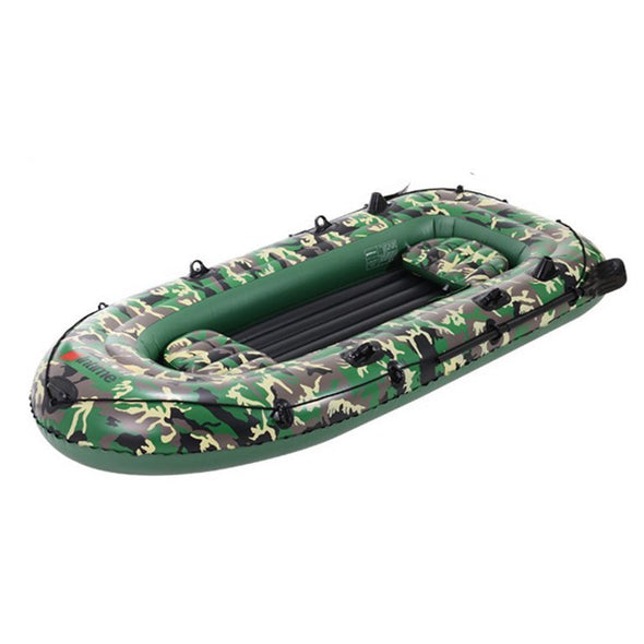 Large Inflatable Summer Family Rowing Boat, Fishing Raft for 3 - 4 People - Aroflit
