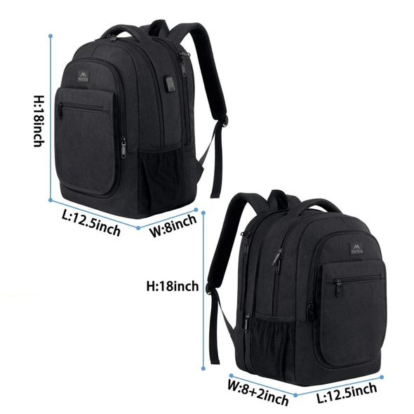 Large Men’s Expandable Business Travel Backpack - Aroflit