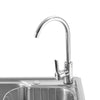 Large Stainless Steel Freestanding Laundry Room Utility Sink, Stylish - Aroflit