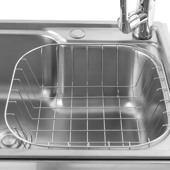 Large Stainless Steel Freestanding Laundry Room Utility Sink, Stylish - Aroflit