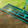 Lawn Leveling Rake Ultra Wide Yard Dirt Leveler, Ergonomic Tool - Aroflit