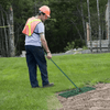 Lawn Leveling Rake Ultra Wide Yard Dirt Leveler, Ergonomic Tool - Aroflit