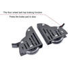 Library Sliding Rolling Ladder Hardware Kit (No Ladder) - Aroflit