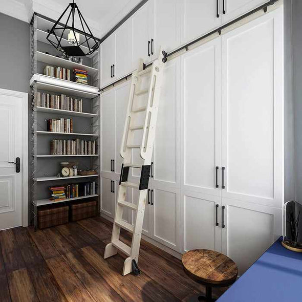 Library Sliding Rolling Ladder Hardware Kit (No Ladder) - Aroflit