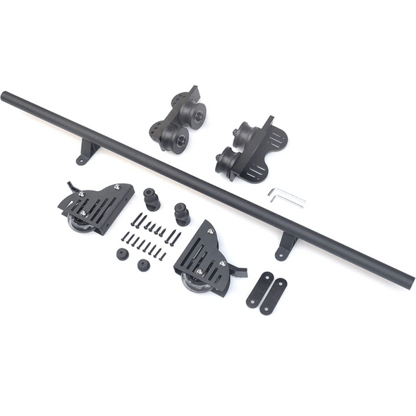 Library Sliding Rolling Ladder Hardware Kit (No Ladder) - Aroflit