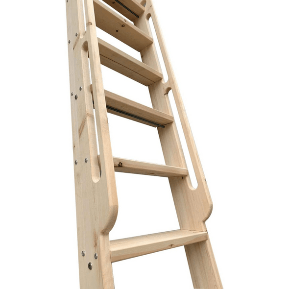 Library Sliding Rolling Ladder (No Hardware Kit) - Aroflit