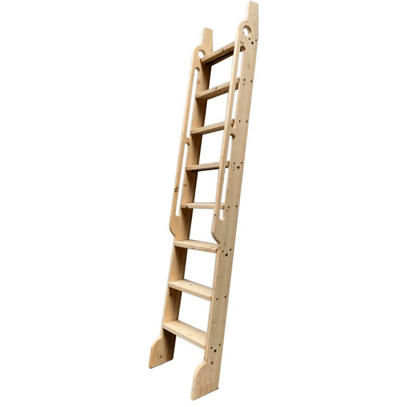 Library Sliding Rolling Ladder (No Hardware Kit) - Aroflit