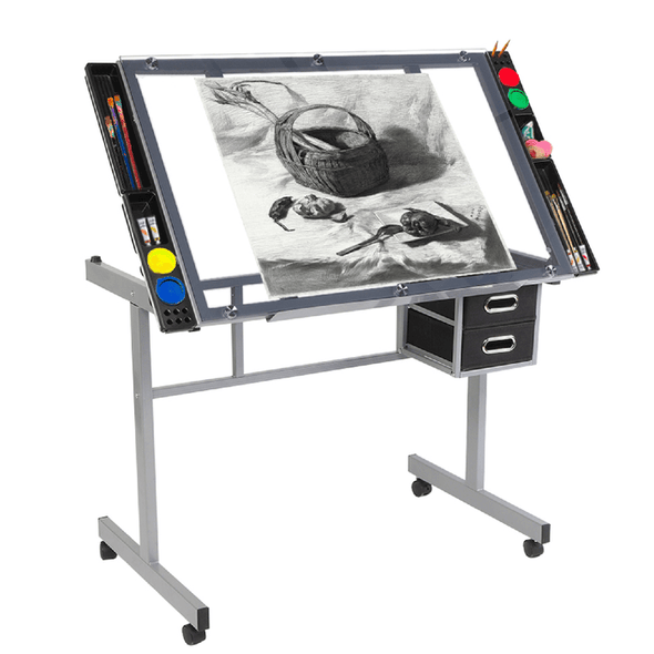 Light Drawing Drafting Artist Desk Table - Aroflit