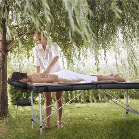 Lightweight Aluminum Massage Table with Adjustable Height - Aroflit