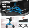 Lightweight Rolling Bariatric Rollator Walker With Seat - Aroflit