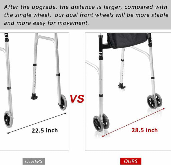 Lightweight Senior Narrow Walker For Adults & Elderly - Aroflit