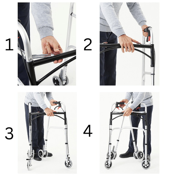 Lightweight Senior Narrow Walker For Adults & Elderly - Aroflit