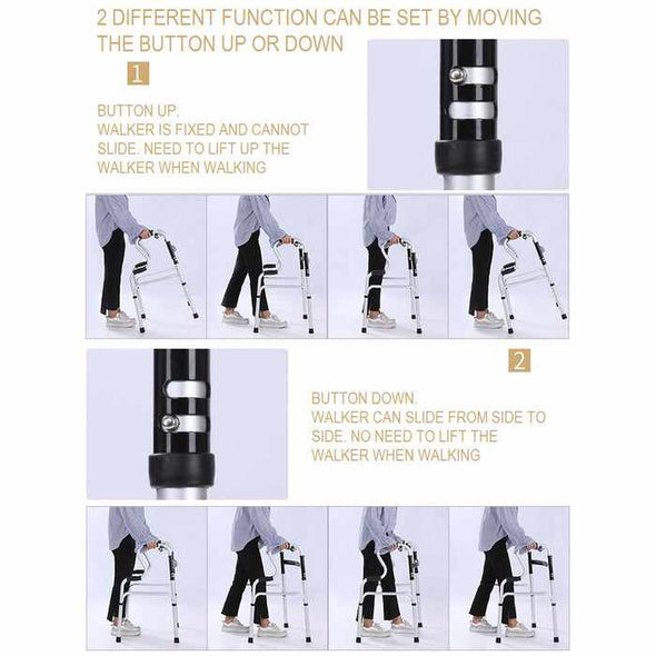 Lightweight Senior Narrow Walker For Adults & Elderly - Aroflit