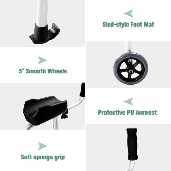Lightweight Senior Narrow Walker For Adults & Elderly - Aroflit