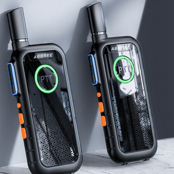 Long Distance Waterproof Two - Way Walkie Talkie with Emergency Features - Aroflit