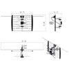Long Range TV Antenna, 200 Miles Digital Reception 360° Rotation - Aroflit