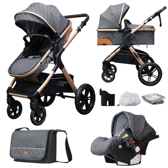 Lula™ 3 - in - 1 Baby Stroller - Aroflit