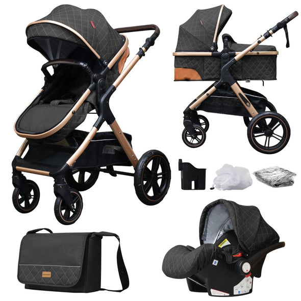 Lula™ 3 - in - 1 Baby Stroller - Aroflit