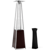 Lumix Outdoor Propane Patio Heater - Pyramid Gas Fire Pit & Heat Lamp - Aroflit