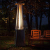 Lumix Outdoor Propane Patio Heater - Pyramid Gas Fire Pit & Heat Lamp - Aroflit