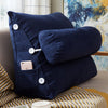 Luxury Adjustable Back Wedge Bed Pillow for Back Pain Relief and Comfort - Aroflit
