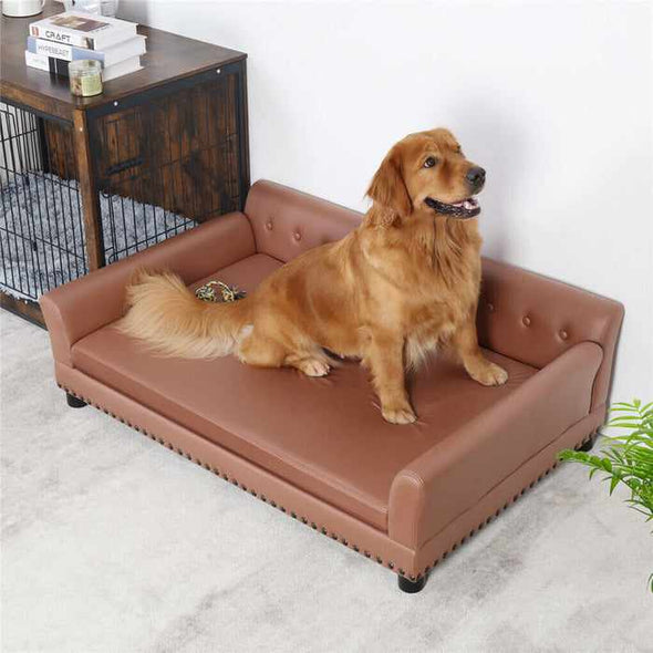 Luxury Elevated Large Dog Couch Sofa Bed - Aroflit