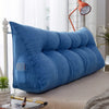 Luxury Triangular Wedge Pillow Bolster Bed Headboard for Relaxation - Aroflit