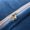 Luxury Triangular Wedge Pillow Bolster Bed Headboard for Relaxation - Aroflit