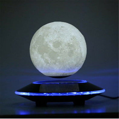 Magnetic Levitating Moon Lamp, Floating 3D LED Light for Home Decor - Aroflit