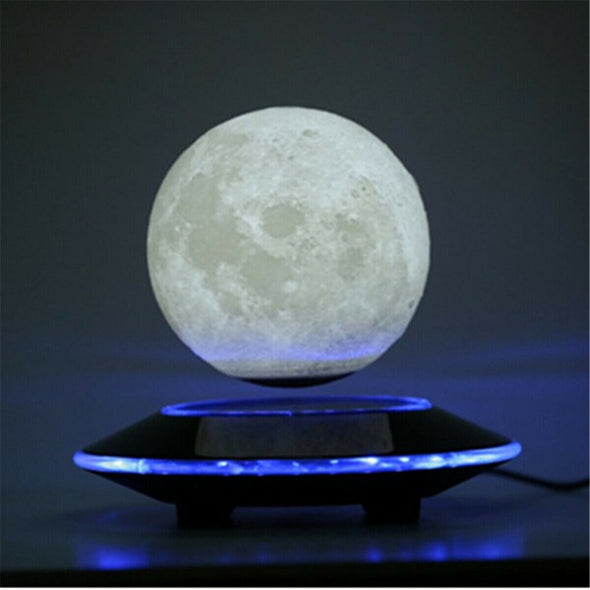 Magnetic Levitating Moon Lamp, Floating 3D LED Light for Home Decor - Aroflit