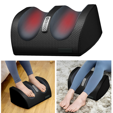 Shiatsu Foot and Calf Massager with Heat, Relaxation Anytime, Anywhere