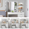 Makeup Vanity Mirror Desk With LED Lights - Aroflit