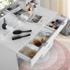 Makeup Vanity Mirror Desk With LED Lights - Aroflit