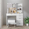 Makeup Vanity Mirror Desk With LED Lights - Aroflit