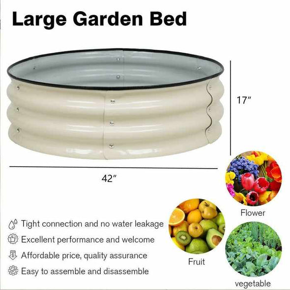 Metal Raised Garden Flower Vegetable Boxes Bed - Aroflit