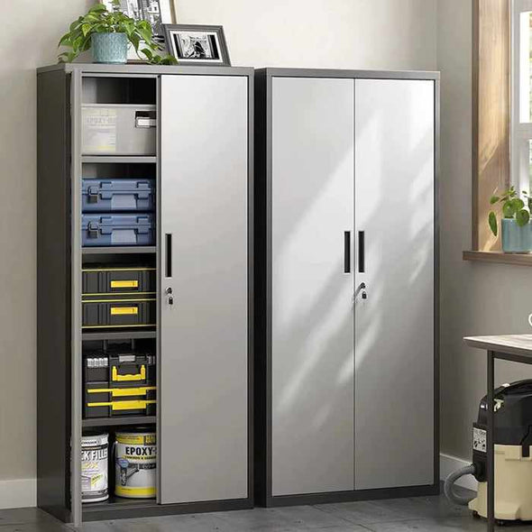 Metal Steel Garage Storage File Locking Cabinet - Aroflit