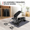 Mini Stepper Machine with Resistance Bands & Calories Count - Aroflit