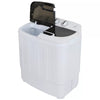 Mini Twin Tub Washing Machine, Efficient 8lbs Wash & 5lbs Spin - Aroflit