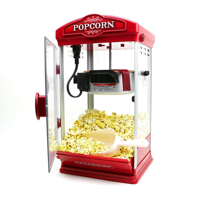 Miniature Movie Theater Popcorn Maker (8 oz), Rotational Kettle - Aroflit