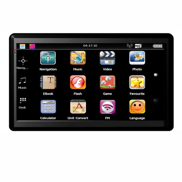 Modern 7 - Inch Car & Truck GPS Navigation System with LCD Touchscreen - Aroflit