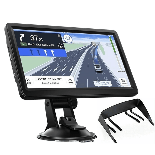 Modern 7 - Inch Car & Truck GPS Navigation System with LCD Touchscreen - Aroflit