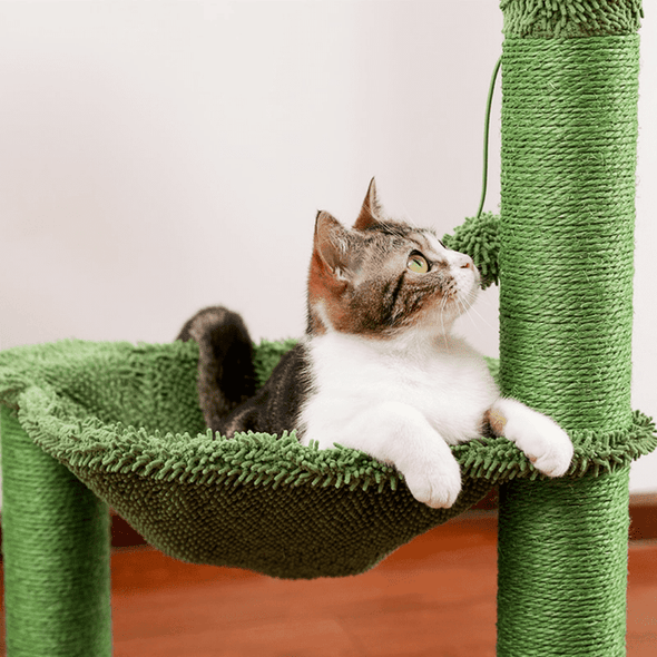 Modern Cat Tree Tower Condo Furniture Stand - Aroflit