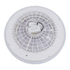 Modern LED Flush Mount Ceiling Fan with Light for Living Room - Aroflit