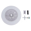 Modern LED Flush Mount Ceiling Fan with Light for Living Room - Aroflit