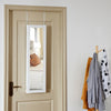 Modern Over The Door Jewelry Armoire Mirror with Storage and Lock - Aroflit