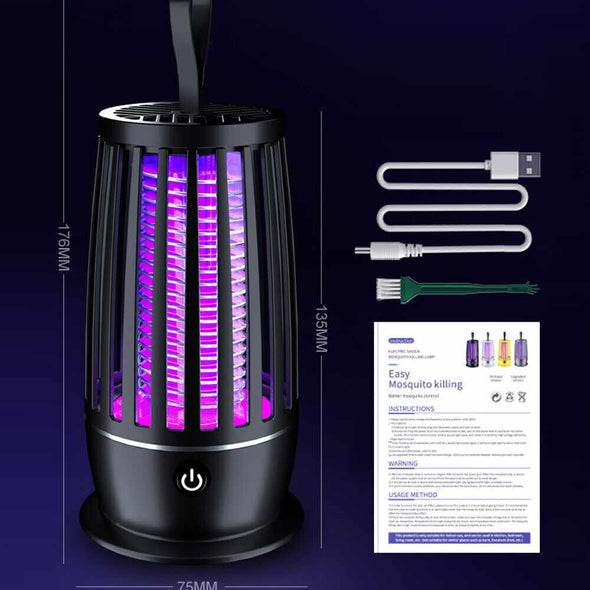Mosquito Killer Lamp Electric Rechargeable Bug Zapper - Aroflit