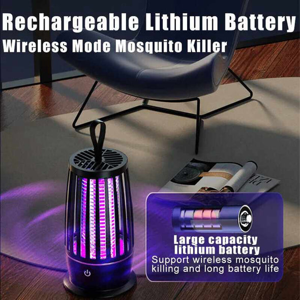 Mosquito Killer Lamp Electric Rechargeable Bug Zapper - Aroflit