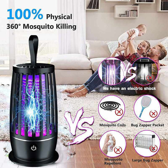 Mosquito Killer Lamp Electric Rechargeable Bug Zapper - Aroflit