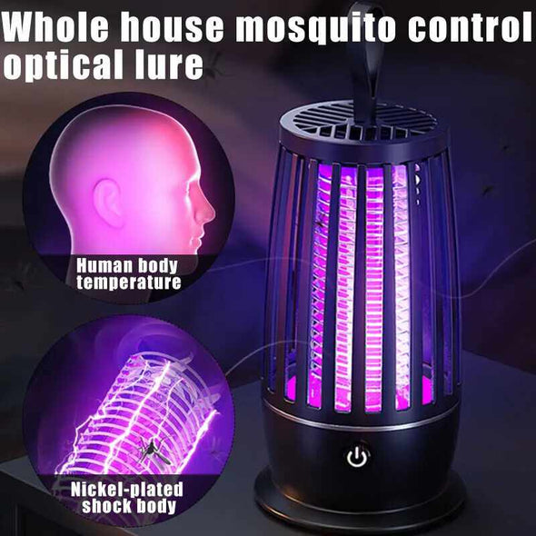 Mosquito Killer Lamp Electric Rechargeable Bug Zapper - Aroflit